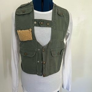 Boys fishing vest